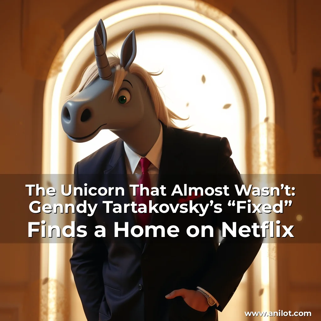 Read more about the article The Unicorn That Almost Wasn’t: Genndy Tartakovsky’s “Fixed” Finds a Home on Netflix