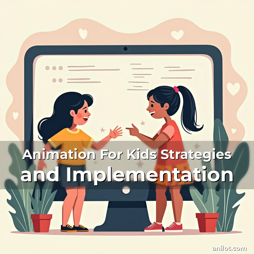 Read more about the article Animation For Kids Strategies and Implementation