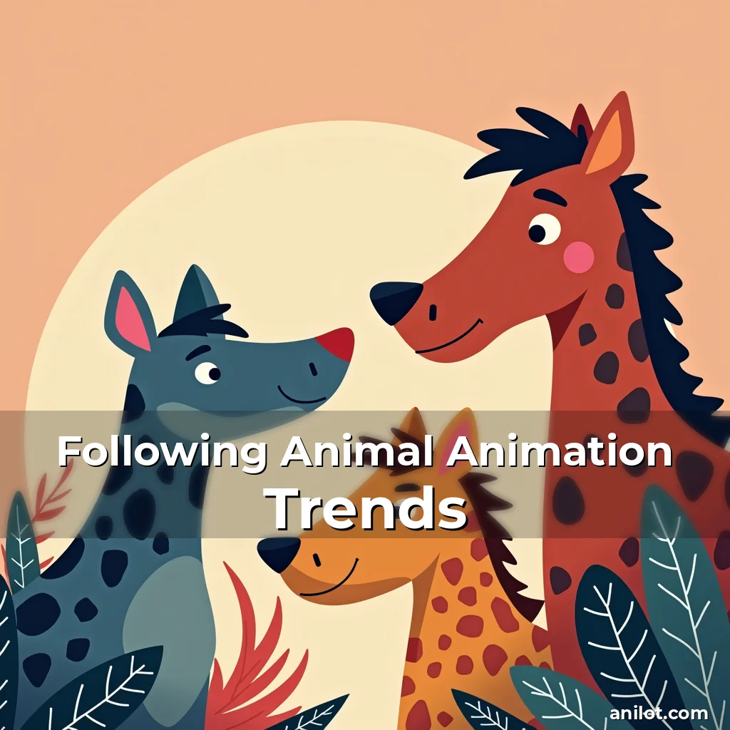 Following Animal Animation Trends