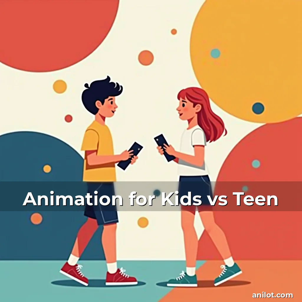 Read more about the article Animation for Kids vs Teen