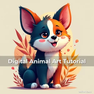 Artistic representation for Digital Animal Art Tutorial