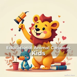 Educational Animal Cartoons Kids