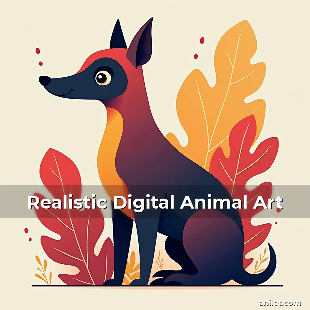 Realistic Digital Animal Art