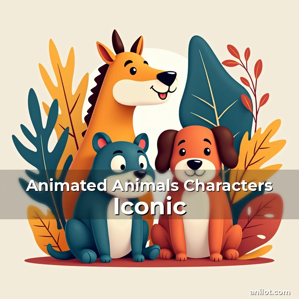 Read more about the article Animated Animals Characters Iconic