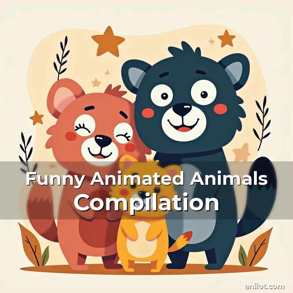 Funny Animated Animals Compilation