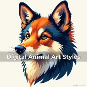 Digital Animal Art Styles