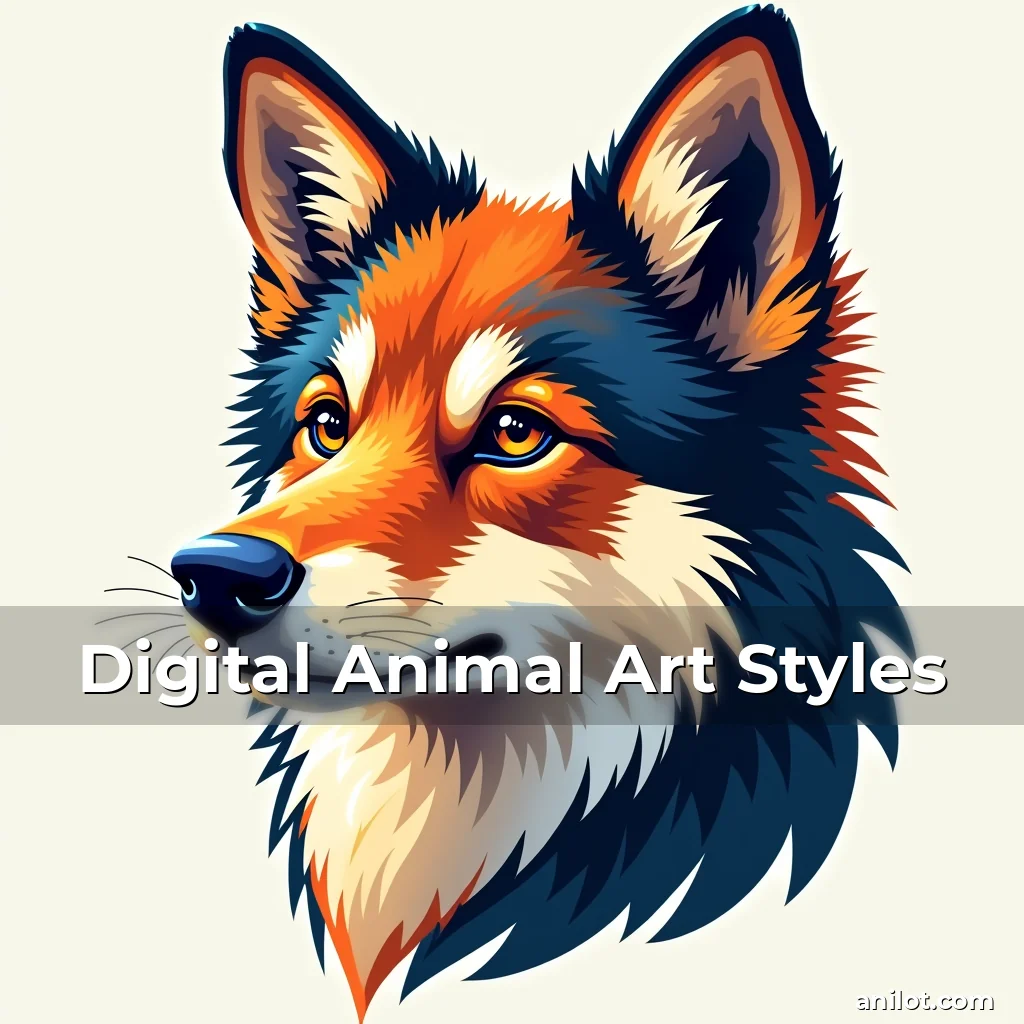 Read more about the article Digital Animal Art Styles