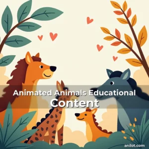Animated Animals Educational Content